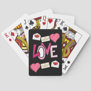 Valentins Kartenspiel Deck Spielkarten