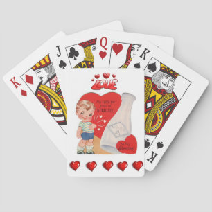 Valentins Kartenspiel Deck Spielkarten