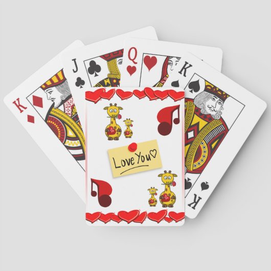 Valentins Kartenspiel Spielkarten (Rückseite)