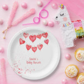 Valentins kleines süße Pink-Baby Pappteller (Party)