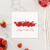 Valentins Papier Napkin Serviette (Beispiel)