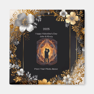 Valentins Personalisierter Foto-Kühlschrank Magnet