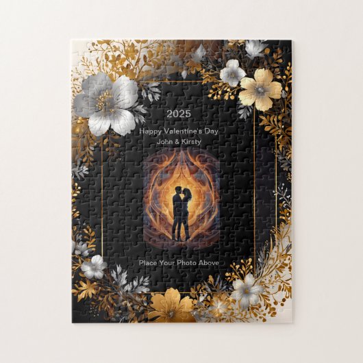 Valentins Personalisiertes Foto-Puzzle Puzzle (Vertikal)