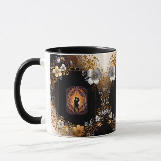 Valentins Personalisiertes Foto Tasse (Links)