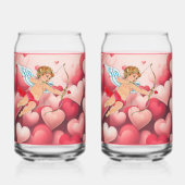 Valentins Pfeil Glas (Rückseite)