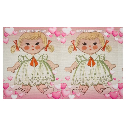 Valentins Puppenstoff Stoff (Fat Quarter (45,7 x 55,9 cm))