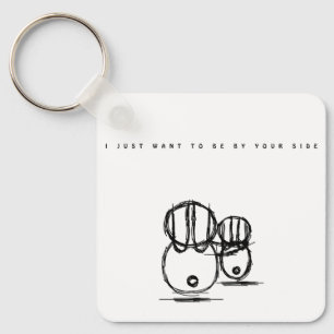 Valentins-Schlüsselanhänger  Ich will einfach nur  Schlüsselanhänger