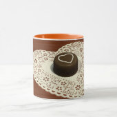 Valentins-Schokolade Tasse (Zentrum)