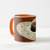 Valentins-Schokolade Tasse (Vorderseite Links)