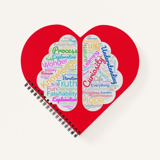 Valentins Science Brain TWIS-Notebook Notizblock (Vorderseite)