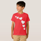 Valentins Shirt Kid's Custom Liebe T - Shirt (Vorne ganz)
