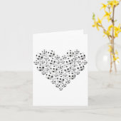 Valentins Soccer Herz Drip Srt Liebe Valentins Da Karte (Gelbe Blume)