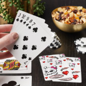 Valentins-Spielkarten-Deck Spielkarten (In Situ)