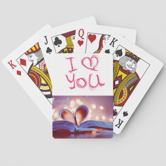 Valentins Spielkarten-Deck Spielkarten (Rückseite)