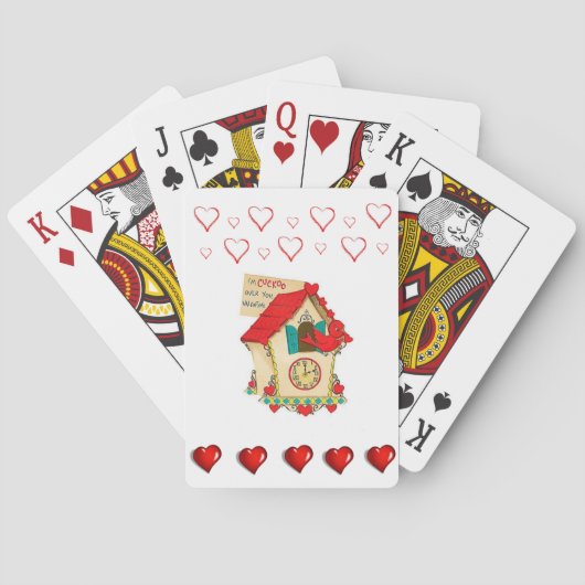 Valentins Spielkarten-Deck Spielkarten (Rückseite)