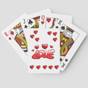 Valentins Spielkartenstapel Spielkarten