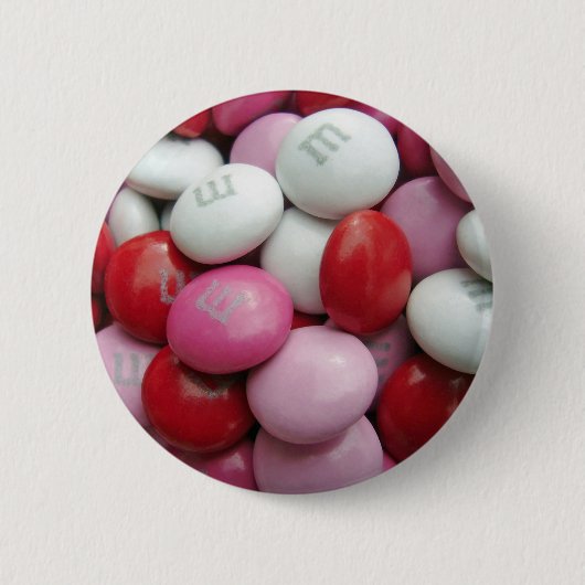 Valentins Süßigkeiten Button (Vorderseite)