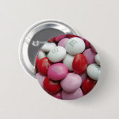 Valentins Süßigkeiten Button (Vorne & Hinten)