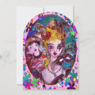 VALENTINS VENETIANISCHER MASKENBALL EINLADUNG