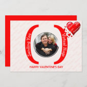 Valentins VIRTUELLES HUGS-Foto Vermisst Ihrer Kart (Vorne/Hinten)