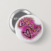 Valentinsabzeichen Button (Vorne & Hinten)