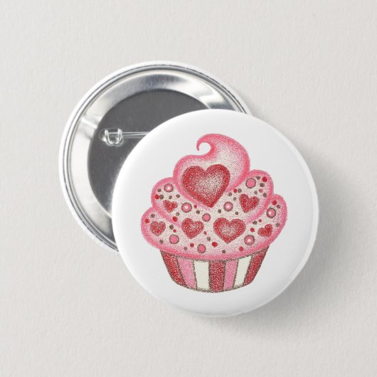 Valentinsaste Button (Vorne & Hinten)