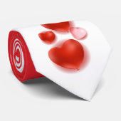 Valentinsballons Krawatte (Gerollt)