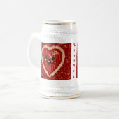 Valentinsbecher Bierglas (Vorderseite Links)