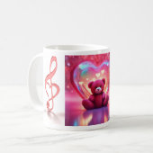 Valentinsbecher Kaffeetasse (Vorderseite Links)