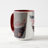 Valentinsbecher mit vielen Herzen Tasse (Vorderseite Links)