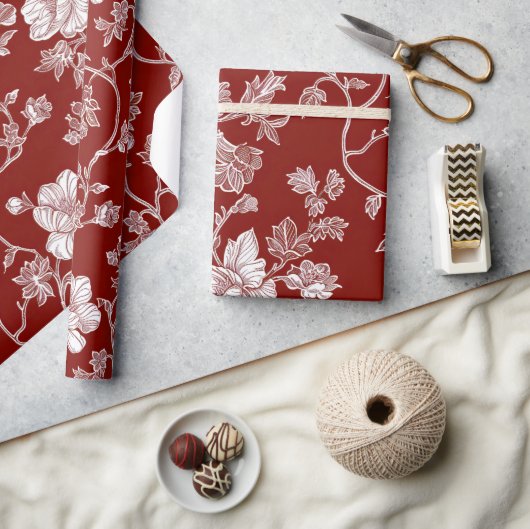 Valentinsblumen geschenkpapier (Kunsthandwerk)
