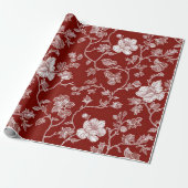 Valentinsblumen geschenkpapier (Ungerollt)