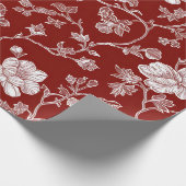 Valentinsblumen geschenkpapier (Ecke)