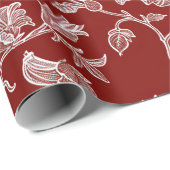 Valentinsblumen geschenkpapier (Rolleneckpunkt)