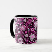 Valentinsblumenmuster Tasse (Vorderseite Links)