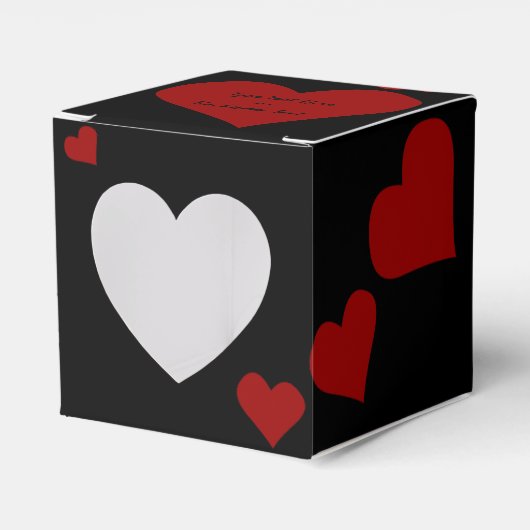 Valentinsche Geschenkboxen Personalisierte Liebe Geschenkschachtel (Vorderseite)