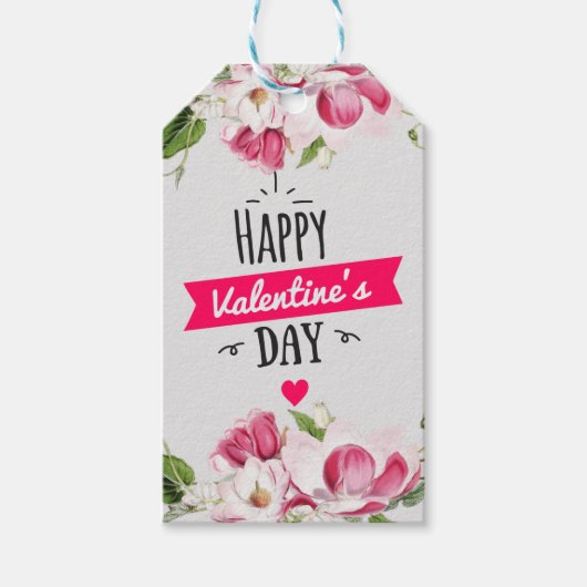 Valentinsche Geschenkmarke Geschenkanhänger (Vorderseite)