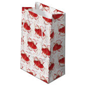 Valentinsche Geschenktasche Kleine Geschenktüte (Rückseite Schrägansicht)