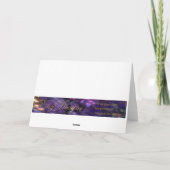 Valentinsche Liebe Fotokarte Feiertagskarte (Rückseite)