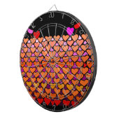 Valentinschlange Dartscheibe (Vorderseite rechts)