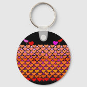 Valentinschlange Schlüsselanhänger (Vorderseite)