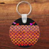 Valentinschlange Schlüsselanhänger (Vorderseite)