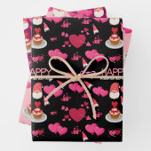 Valentinschleifpapier Geschenkpapier Set (Beispiel)