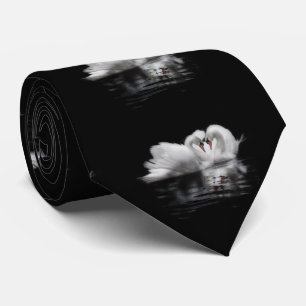 Valentinschwäne Krawatte