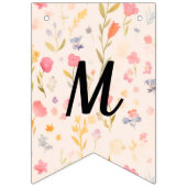 Valentinsfeier-Dekoration mit Rosen und süßem Kätz Wimpelkette (Dritte Fahne)