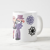 Valentinsfreude Jumbo-Tasse (Vorderseite Rechts)