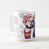 Valentinsfreude Kaffeetasse (Vorderseite Links)