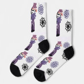 Valentinsfreude Socken (Linkes Detail)