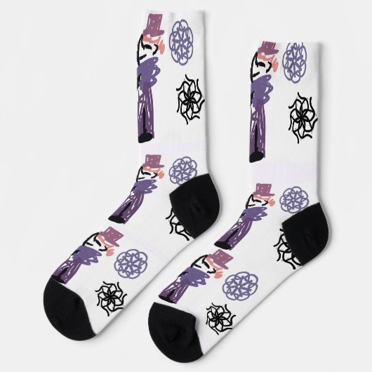 Valentinsfreude Socken (Linkes Detail)