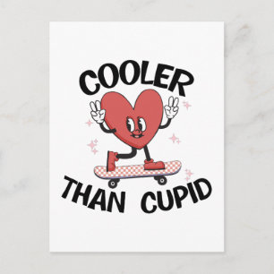 Valentinsgeschenk   Cooler als Cupid Postkarte